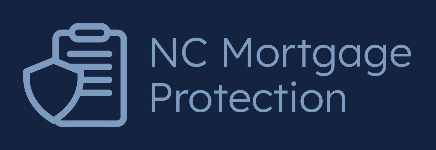 NC Mortgage Protection Program logo on a dark background.